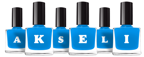 Akseli glossy logo