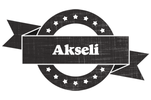 Akseli grunge logo