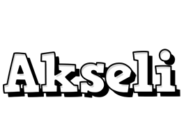 Akseli snowing logo