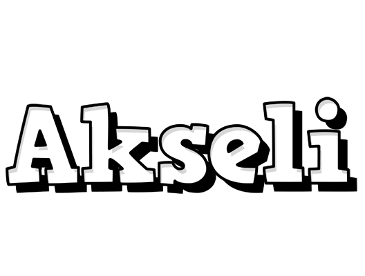 Akseli snowing logo