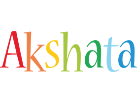 Akshata birthday logo