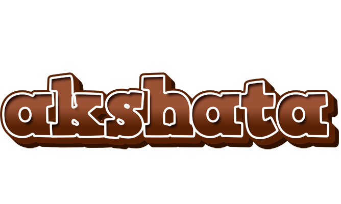 Akshata brownie logo
