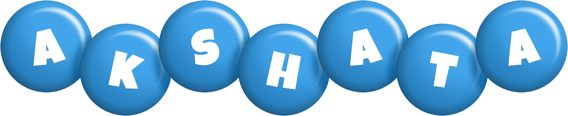 Akshata candy-blue logo