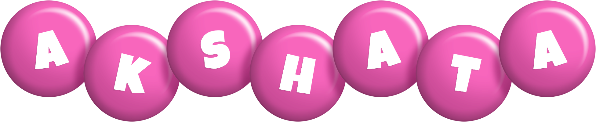 Akshata candy-pink logo