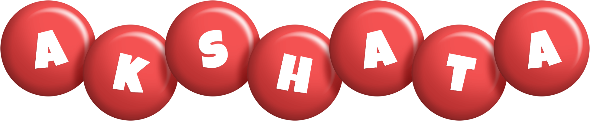 Akshata candy-red logo