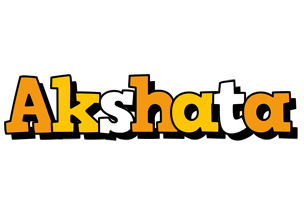 Akshata cartoon logo