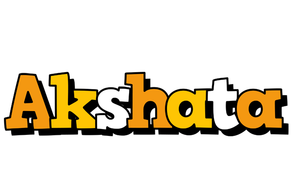 Akshata cartoon logo