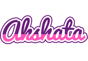 Akshata cheerful logo