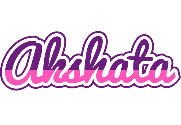 Akshata cheerful logo