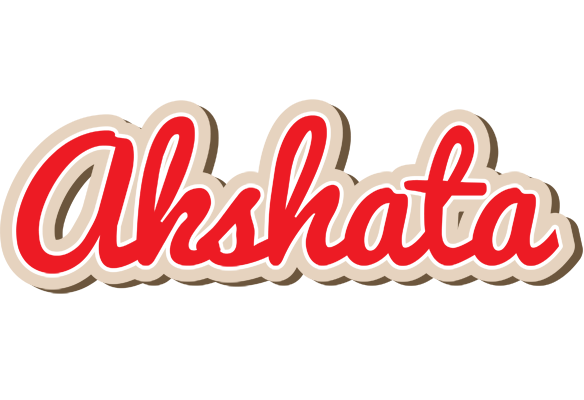 Akshata chocolate logo
