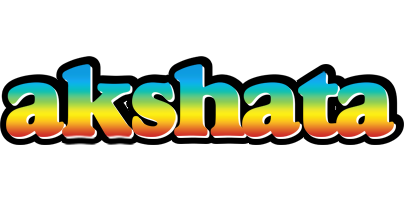 Akshata color logo