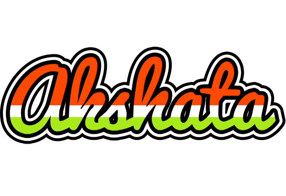 Akshata exotic logo