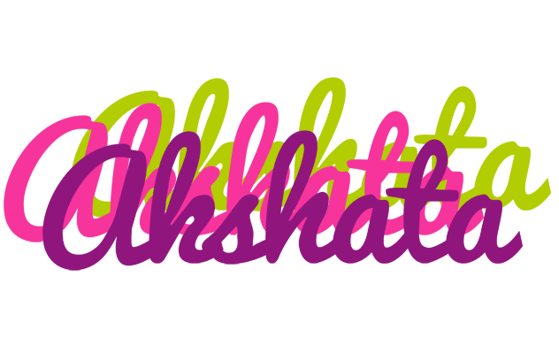 Akshata flowers logo