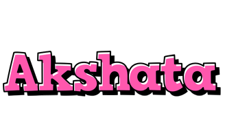 Akshata girlish logo