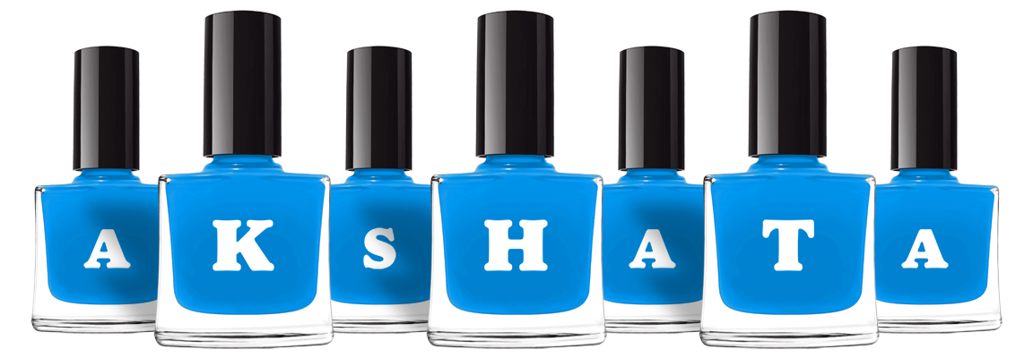Akshata glossy logo