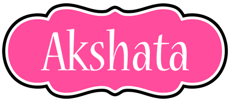 Akshata invitation logo