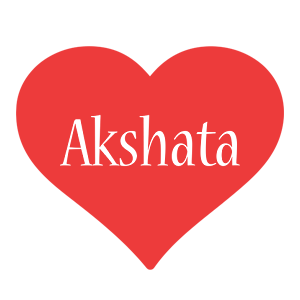 Akshata love logo