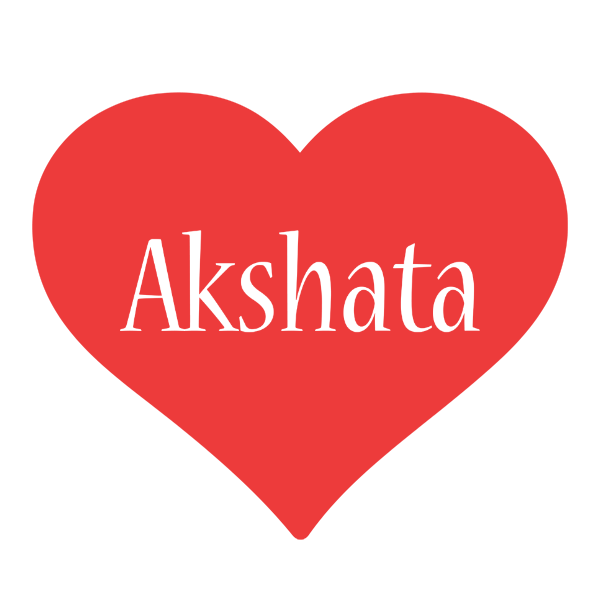 Akshata love logo