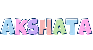 Akshata pastel logo