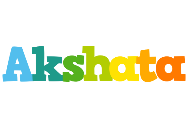 Akshata rainbows logo