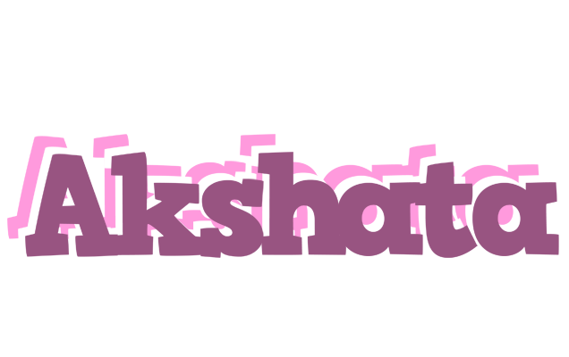 Akshata relaxing logo