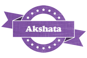 Akshata royal logo