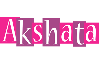 Akshata whine logo