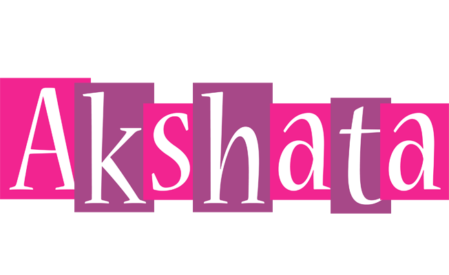Akshata whine logo