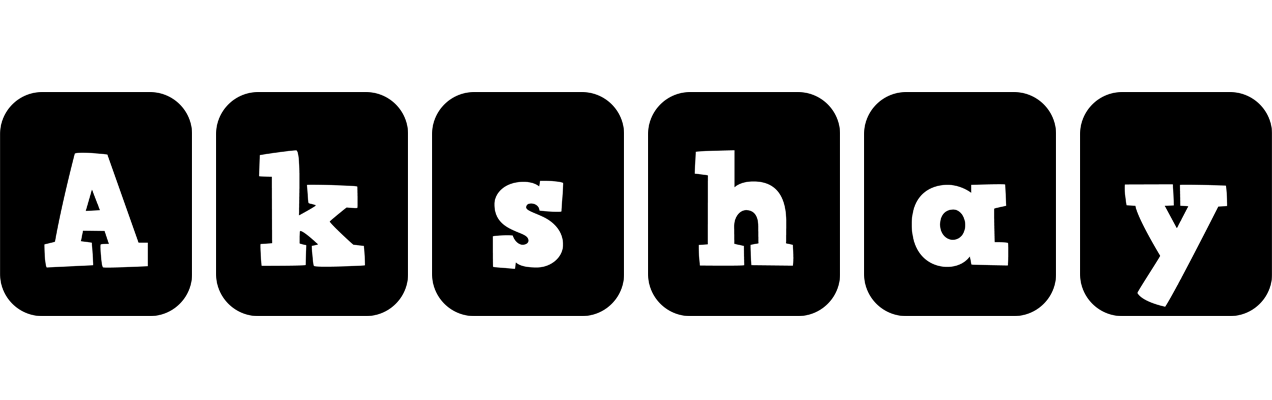 Akshay box logo