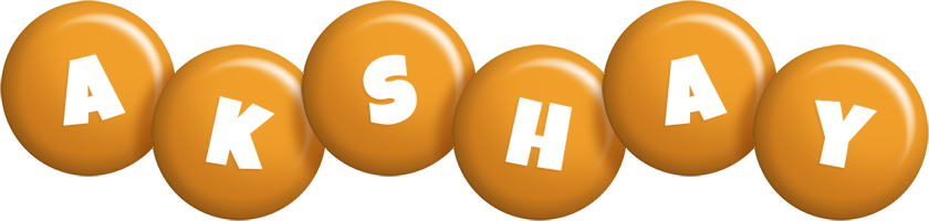 Akshay candy-orange logo