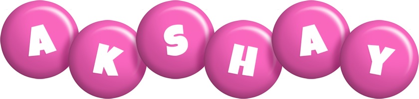 Akshay candy-pink logo