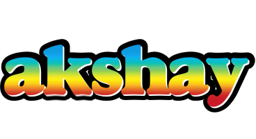 Akshay color logo