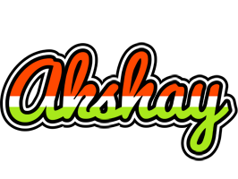 Akshay exotic logo