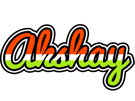 Akshay exotic logo