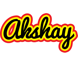 Akshay flaming logo