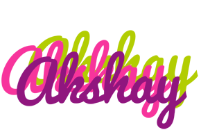 Akshay flowers logo