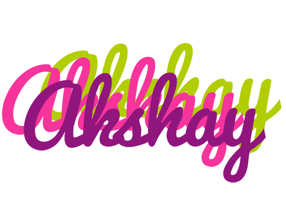 Akshay flowers logo