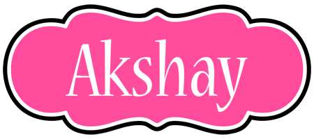 Akshay invitation logo