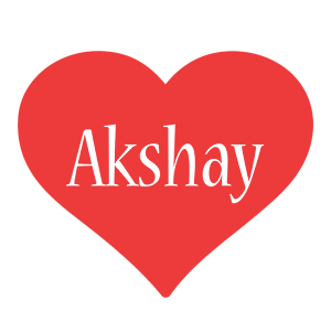 Akshay love logo