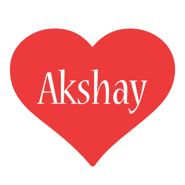 Akshay love logo