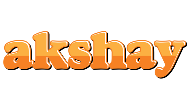 Akshay orange logo