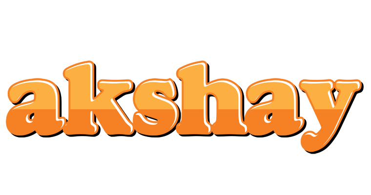 Akshay orange logo