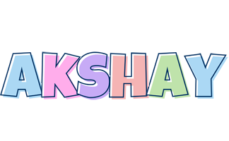 Akshay pastel logo