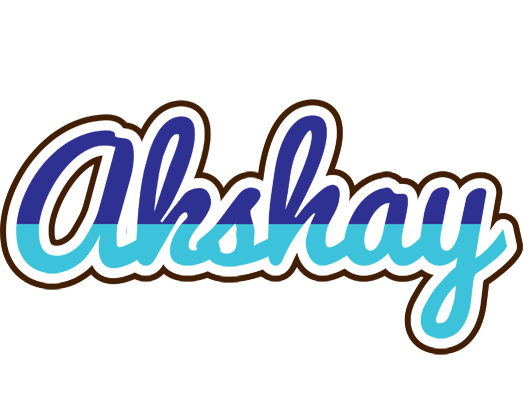 Akshay raining logo