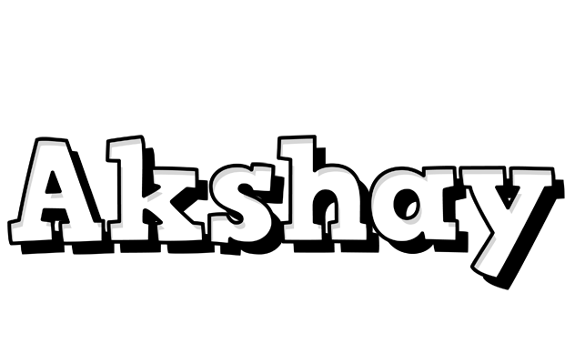 Akshay snowing logo