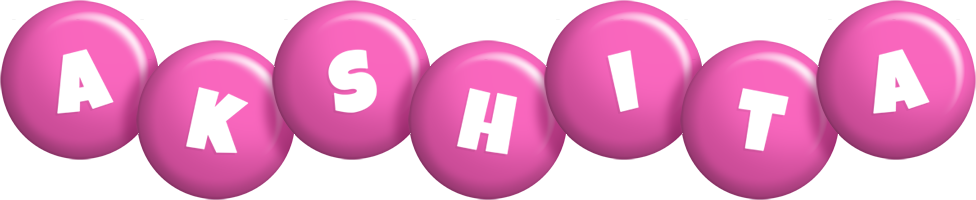 Akshita candy-pink logo