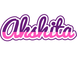 Akshita cheerful logo