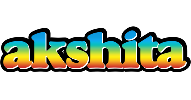 Akshita color logo