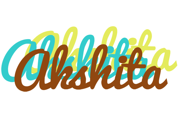 Akshita cupcake logo