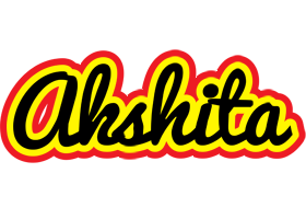 Akshita flaming logo